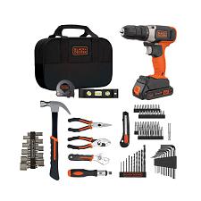 Buy beyond by BLACK+DECKER Home Tool Kit with 20V MAX Drill/Driver 83-Piece BDPK7...