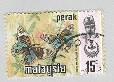 Buy Malaysia Perak 151 Butterflies Used 3 (BP97308)