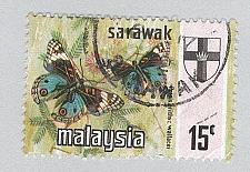 Buy Malaysia Sarawak 240 Butterfly Used 2 (BP96516)