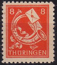 Buy GERMANY Alliiert SBZ [Thüringen] MiNr 0096 AY ( **/mnh )