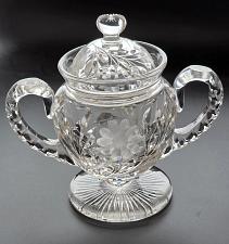 Buy Cut Glass 2 handled compote, Antique