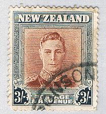 Buy New Zealand 267 Used George VI 1947 CV 2.00 (BP70531)