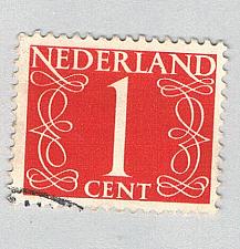 Buy Netherlands 282 Used Numeral 1 1946 (BP69635)