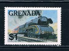 Buy Grenada 1124 Unused Railroad Trains 1982 CV 1.25 (G0094)+
