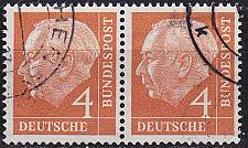 Buy GERMANY BUND [1954] MiNr 0178 x ( O/used ) [01] 2er