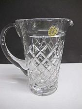 Buy Cut glass Pitcher czechoslovakia lead crystal