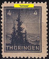 Buy GERMANY Alliiert SBZ [Thüringen] MiNr 0093 AX I ( **/mnh ) Plattenfehler
