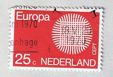 Buy Netherlands Used Europa red 25 (BP87617)