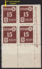Buy ESTLAND ESTONIA [Besetzung] MiNr 0001 y E2 ( **/mnh ) [09] Plattenfehler