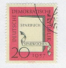 Buy Germany DDR 368 Used Savings book 1957 (BP82929)