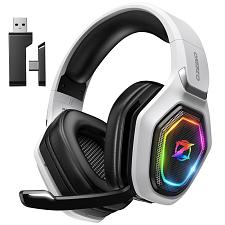 Buy Ozeino 2.4GHz Wireless Gaming Headset for PC Ps5 Ps4 - Lossless Audio USB & T...