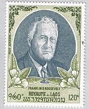 Buy Laos C68 Unused Roosevelt 1970 CV 1.60 (BP60112)
