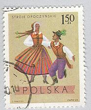 Buy Poland Costumed Dancers Used (BP93004)