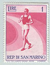 Buy San Marino 345 Walking Racer MNH 1 (BP96214)