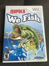 Buy WE FISH Wii '09 Sega Nintendo first disc 1disk case instruction booklet manual