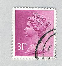 Buy Great Britain Used QEII rose 31p (BP72414)