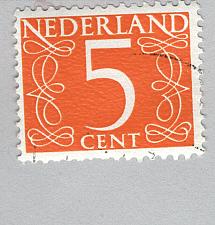 Buy Netherlands Used Numeral 5 orange (BP88518)