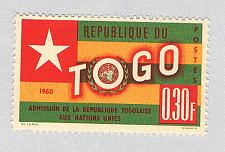 Buy Togo 386 MLH Togo Flag 1961 (BP67710)