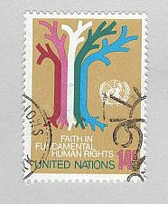 Buy United Nations NY 305 Tree of Various Races Used 2 (BP95805)
