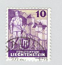 Buy Liechtenstein Knight and Castle Used (BP93111)