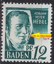 Buy GERMANY Alliiert Franz. Zone [Baden] MiNr 0004 yv III ( **/mnh )