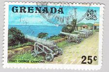 Buy Grenada 594 Fort George cannons Used (BP92917)