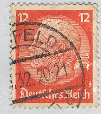 Buy Germany 393 Used von Hindenburg 1932 (BP58333)