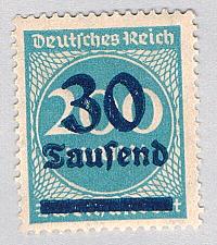 Buy Germany 249 Unused 30th over 200 2 1923 (G0683)+