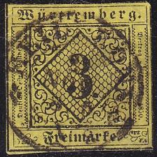 Buy GERMANY Württemberg [1851] MiNr 0002 a ( O/used ) [01]