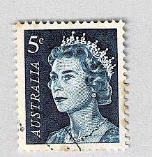 Buy Australia QE 2 blue 5 Used (BP90917)