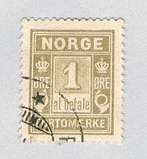 Buy Norway J1 Used Postage Due 1889 CV 2.50 (BP70510)