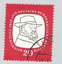 Buy Germany DDR 382 Used Heinrich Zille 1958 (BP82919)