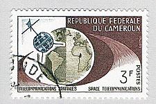 Buy Cameroun 382 Used Telstar and Globe 1963 (BP78108)