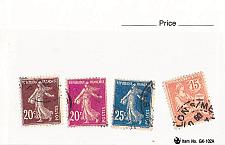 Buy France 4 different of 4 total stamps included (SC0_256)