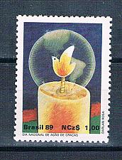 Buy Brazil 2217 Unused Candle 1989 (HV0281)+