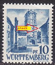 Buy GERMANY Alliiert Franz. Zone [Württemberg] MiNr 0003 yv I ( **/mnh )