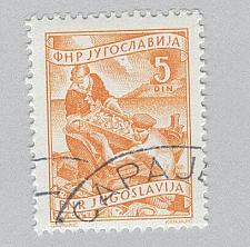 Buy Yugoslavia 345 Fishing Used (BP95101)