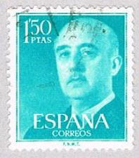 Buy Spain 827 Used Franco 1954 (BP42901)