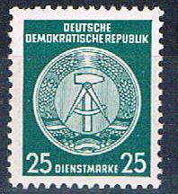 Buy Germany O23 MLH Arms of Republic 1954 CV 2.25 (G0405)