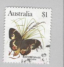 Buy Australia 880 Swordgrass butterfly Used 1 (BP95218)