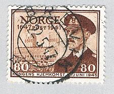 Buy Norway 289 Used King Haakon 1 1947 (BP68309)