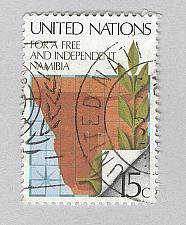 Buy United Nations NY 312 Map of Nambia Used 1 (BP95806)