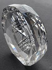 Buy Hand Cut Glass faceted paperweight, hand cut crystal