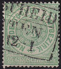 Buy GERMANY Norddeutsch [1869] MiNr 0014 ( O/used ) [01]