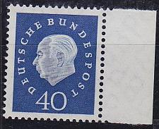 Buy GERMANY BUND [1959] MiNr 0305 ( **/mnh ) [01] Rand re