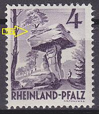 Buy GERMANY Alliiert Franz. Zone [RheinlPfalz] MiNr 0033 y b IV ( **/mnh )