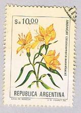 Buy Argentina 1439 Used Flowers 1 1983 (BP54210)
