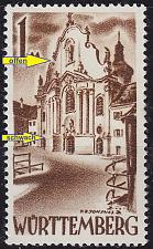 Buy GERMANY Alliiert Franz. Zone [Württemberg] MiNr 0013 yv II ( **/mnh )