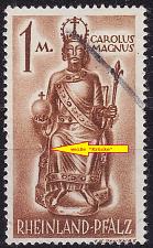 Buy GERMANY Alliiert Franz. Zone [RheinlPfalz] MiNr 0015 yv Pf IV ( O/used ) [01] Platten