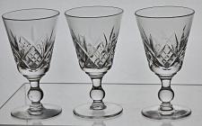 Buy 3 Signed Hand Cut Glass port Glengarry Cambridge Stuart